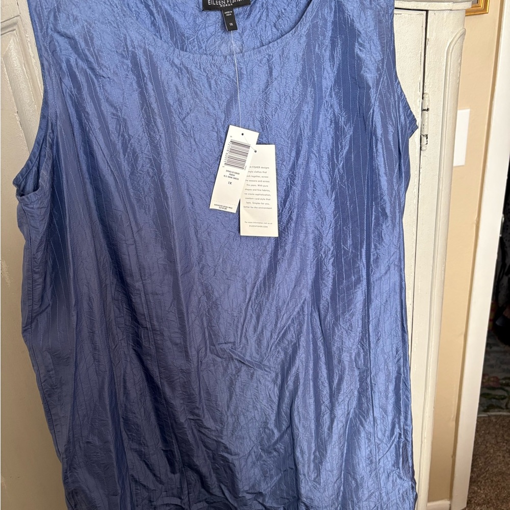 Eileen Fisher Periwinkle Tank Dress